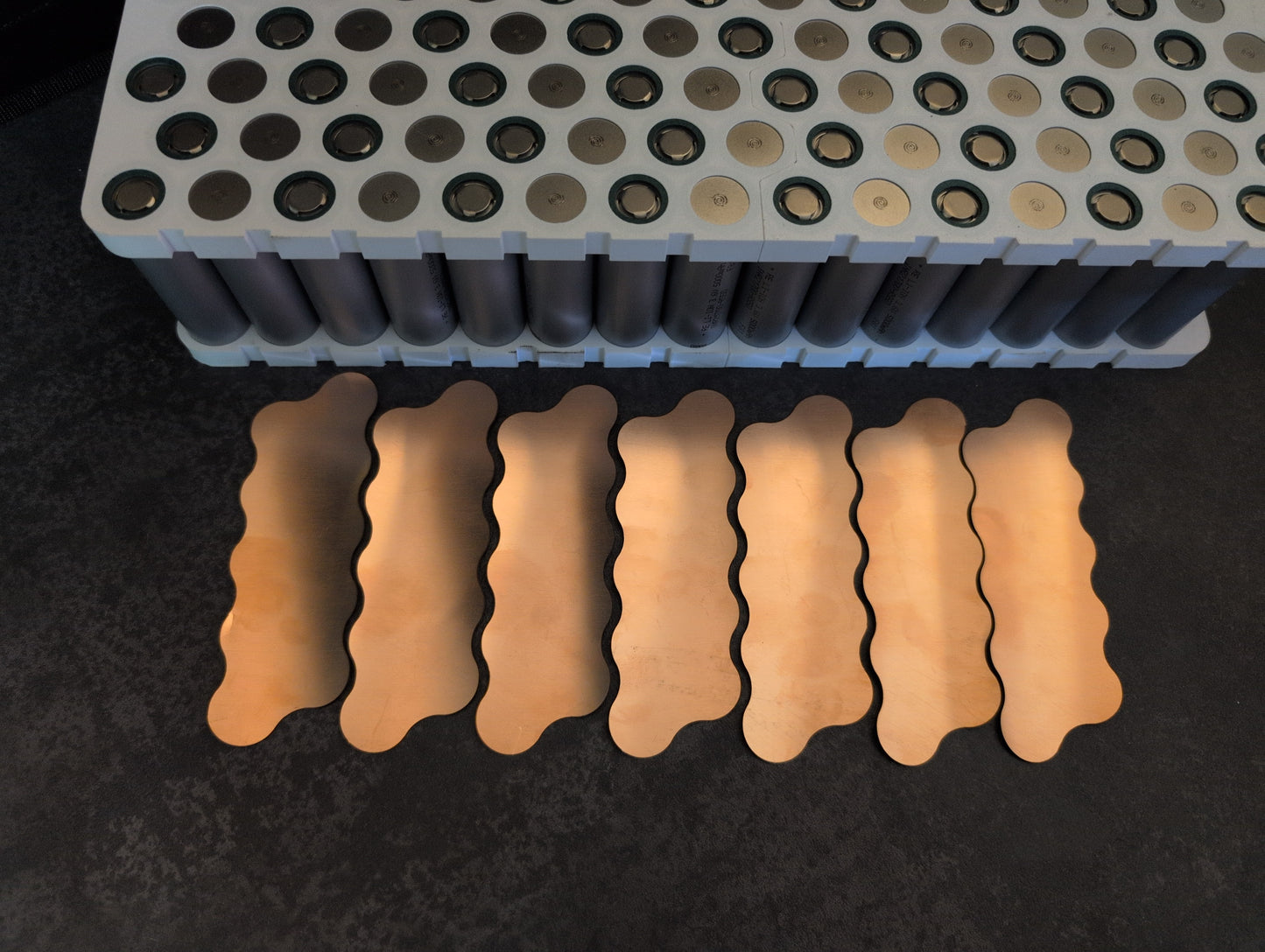 Custom Laser-cut copper sheets