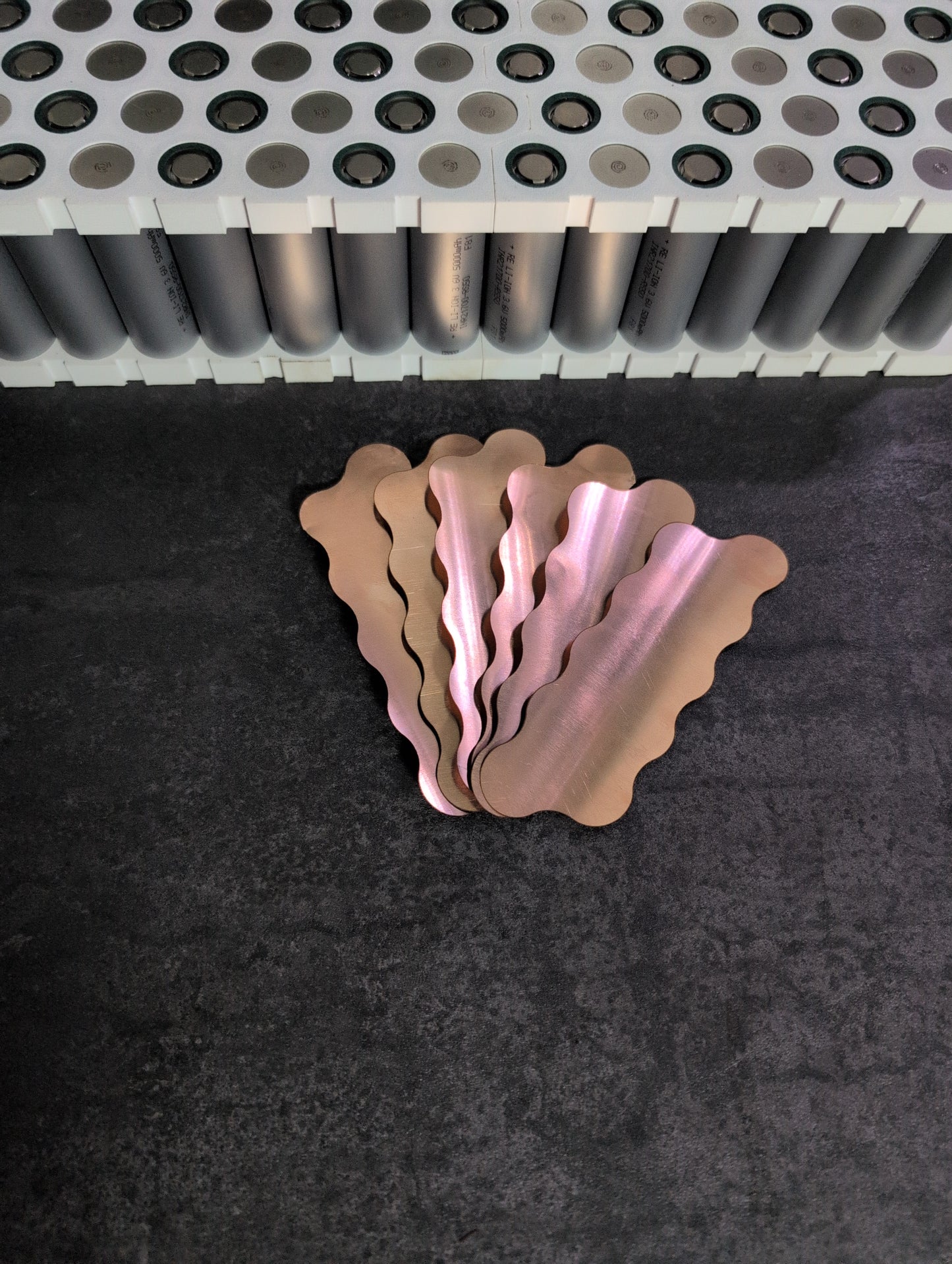 Custom Laser-cut copper sheets